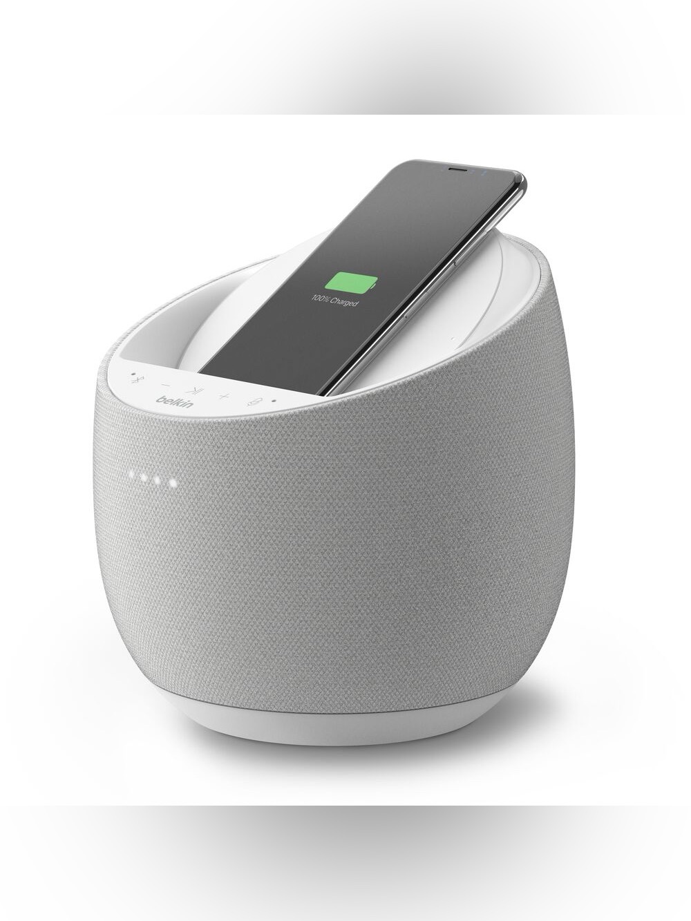 Belkin SOUNDFORM Elite Hi-Fi Smart Speaker & Wireless Charger, Alexa Bluetooth